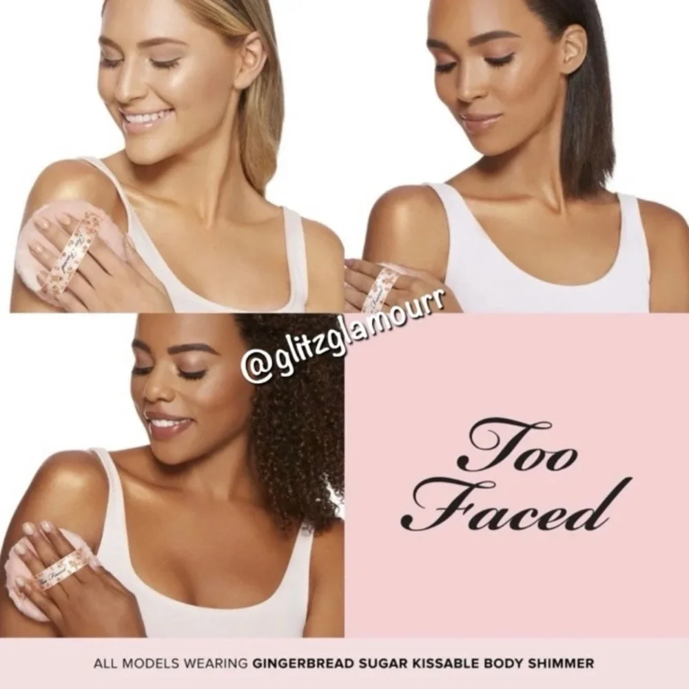 ✨Too Faced Gingerbread Sugar Kissable Body Shimmer✨